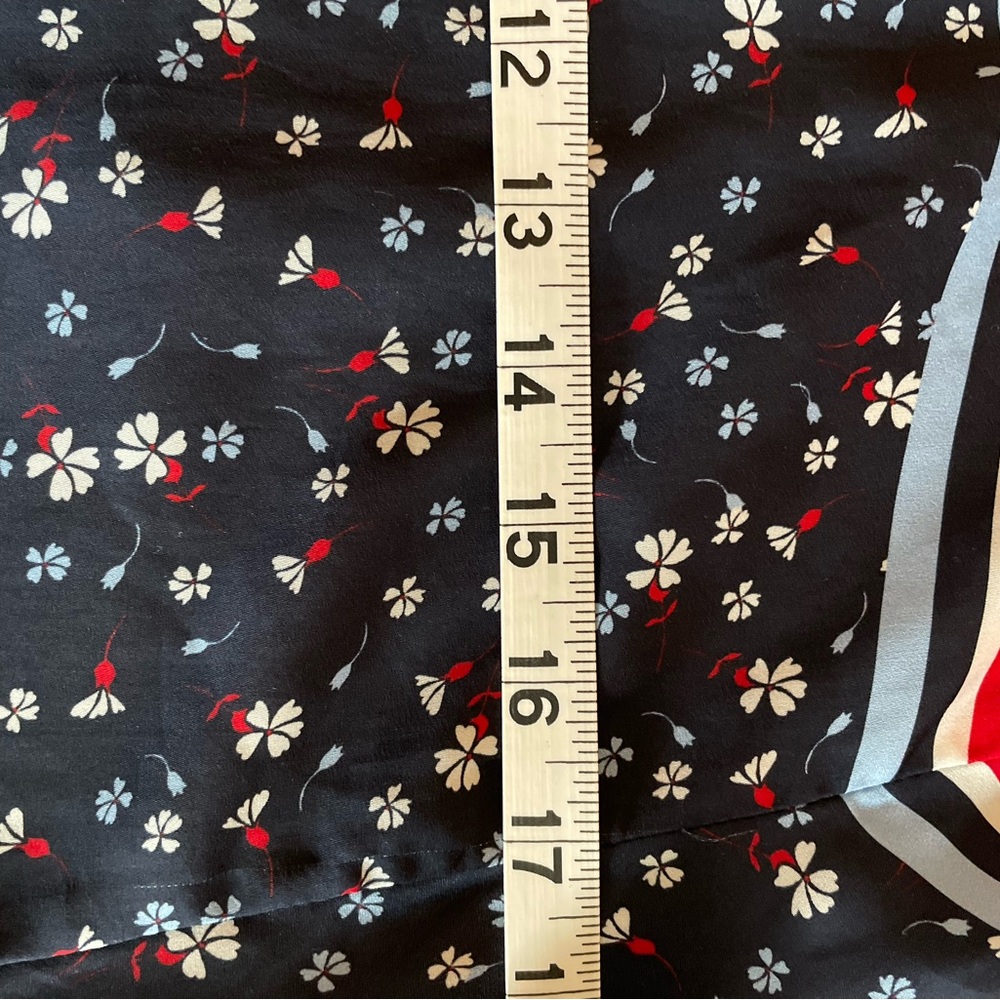 Bailey 44 Red White & Blue Ditzy Floral V-Neck Strappy Tank Top Size S - Picture 6 of 7